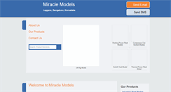 Desktop Screenshot of modelsmaker.co.in