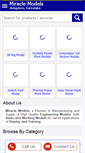 Mobile Screenshot of modelsmaker.co.in